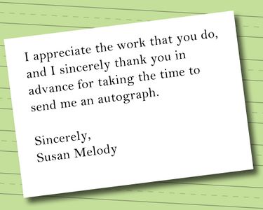 How to Request an Autograph: A Step-by-Step Guide