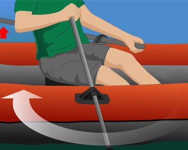 Эффективное гребля на надувной лодке: полное руководство